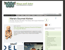 Tablet Screenshot of maya-aztec.com